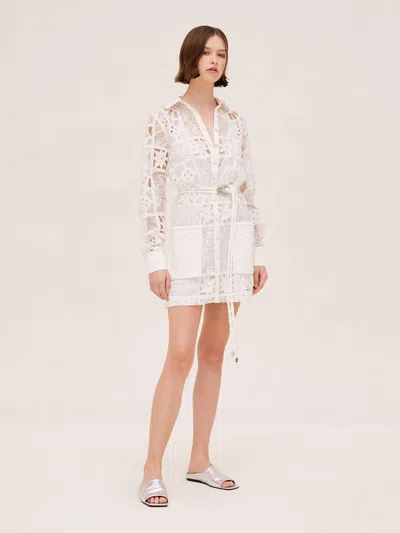 Alexis Tali Dress In White
