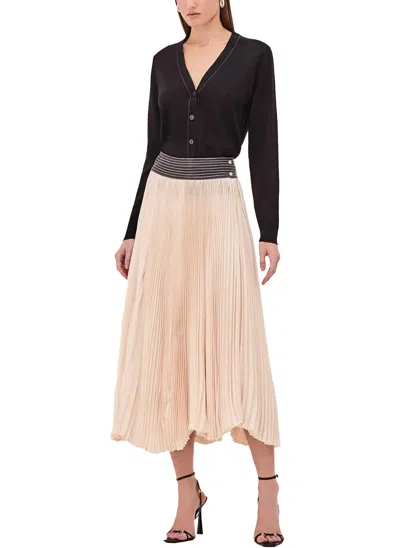 Alexis Tansia Midi Skirt In Black/cream