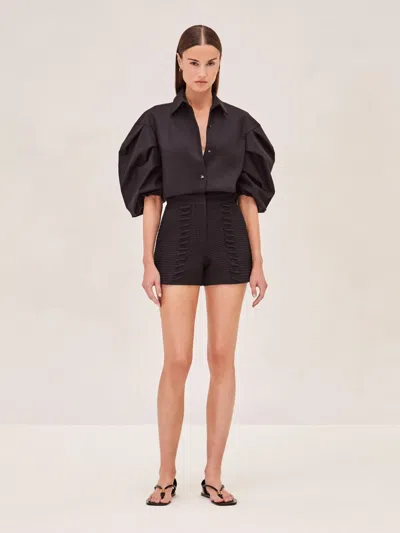 Alexis Tash Shorts In Black