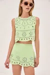 Alexis Tavy Top In Green