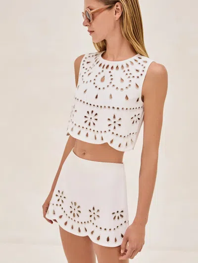 Alexis Tavy Top In White