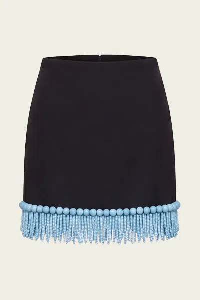 Alexis Tenora Mini Skirt In Black