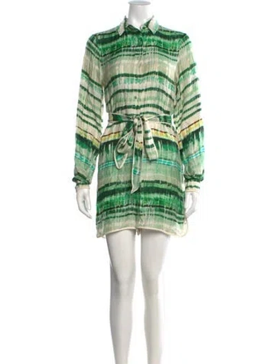 Pre-owned Alexis Tie-dye Print Jumpsuit In Neutral