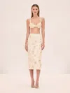 Alexis Torie Skirt In Neutral