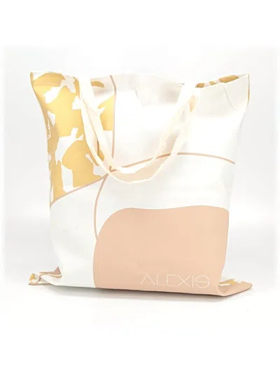 Pre-owned Alexis Tote Bag In Ivory