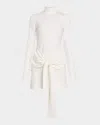 Alexis Tracee Short Dress White In White