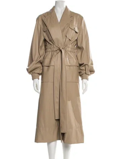 Pre-owned Alexis Trench Coat In Neutrals