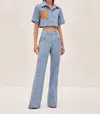 Alexis Trevor Pant In Stone Blue