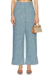 Alexis Trevor Pant In Stone Blue