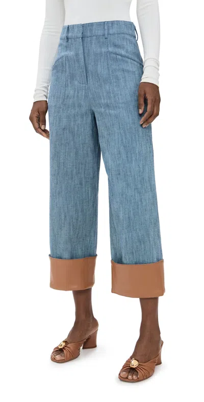 Alexis Trevor Trousers Stone Blue