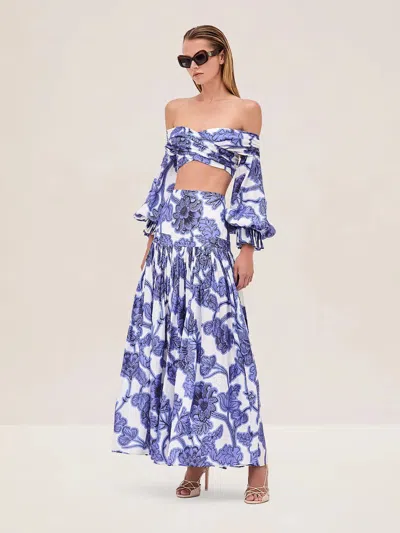 Alexis Trisha Top In Abyssb Blue