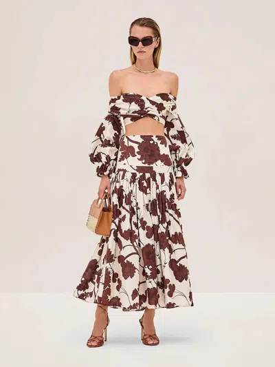 Alexis Trisha Top In Obsidian Brown