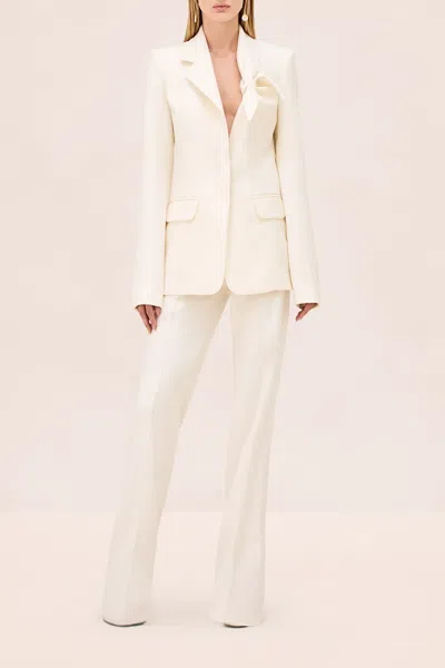 Alexis - Trunkshow Duke Pant In Ivory In White
