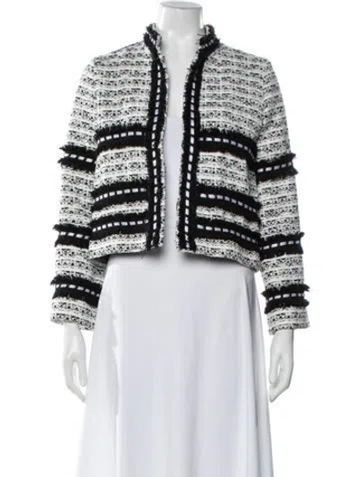 Pre-owned Alexis Tweed Pattern Jacket In Multi