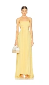 Alexis Varranza Dress In Daffodil In Multi