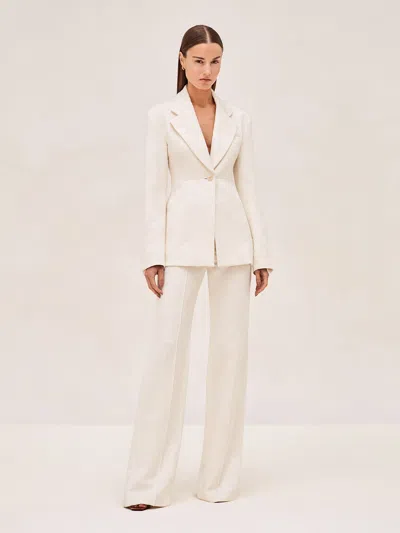 Alexis Varo Jacket In White