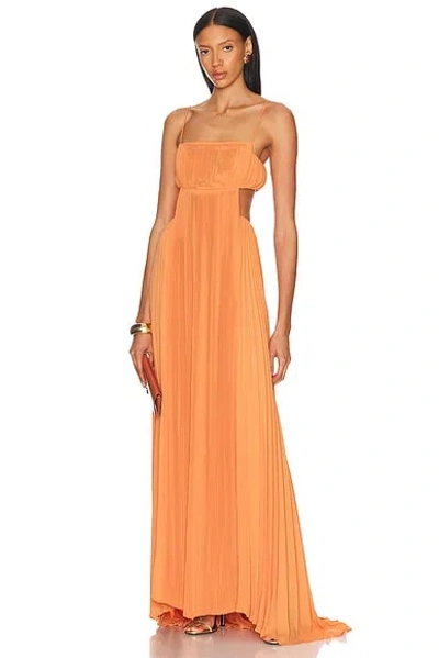 Alexis Varranza Dress In Orange