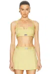 Alexis Veri Top In Yellow