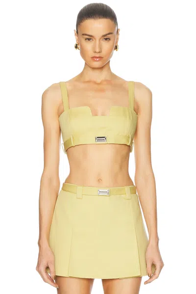 Alexis Veri Top In Yellow