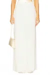 Alexis Verio Pant In Ivory In White