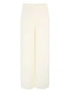 Alexis Verio Wide-leg Crepe Pants In Neutral