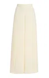 Alexis Verio Wide-leg Crepe Pants In Neutral