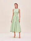 Alexis Versaille Dress In Seaglass