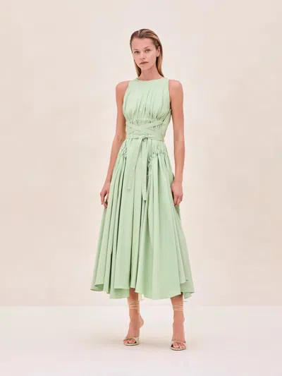 Alexis Versaille Dress In Seaglass