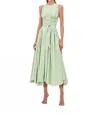 Alexis Versaille Sleeveless Midi Dress In Seaglass In Green