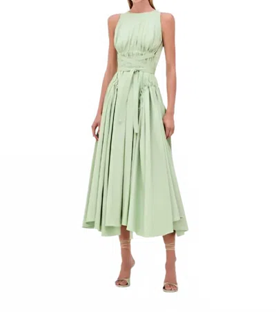 Alexis Versaille Sleeveless Midi Dress In Seaglass