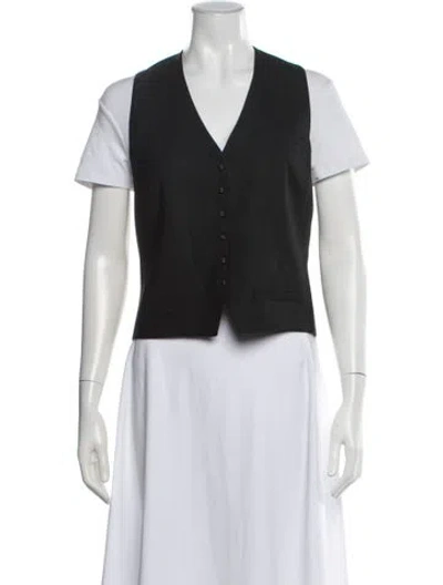 Pre-owned Alexis Vest In Black
