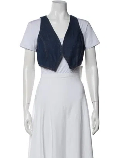 Pre-owned Alexis Vest W/ Tags In Black