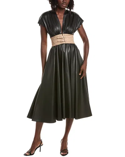 Alexis Viktora Midi Dress In Black