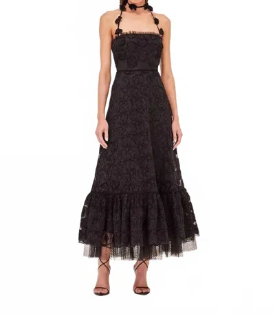 Alexis Villanelle Dress In Black