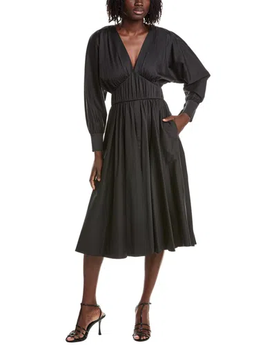 Alexis Viro Midi Dress In Brown