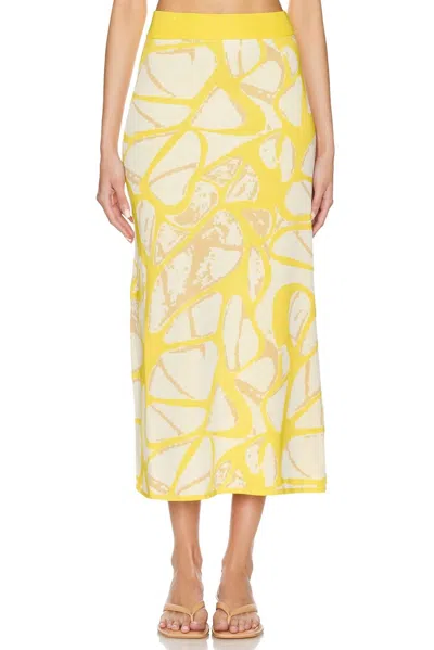 Alexis Viviani Skirt In Sun In Yellow