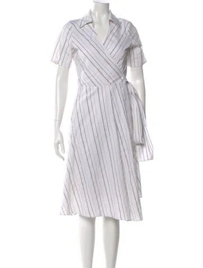 Pre-owned Alexis V-neck Mini Dress In Pink