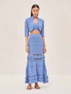 Alexis Vosen Top In Blue