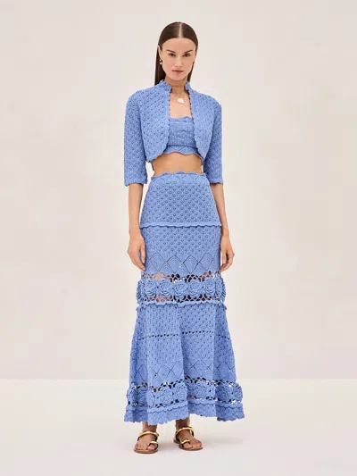 Alexis Vosen Top In Blue