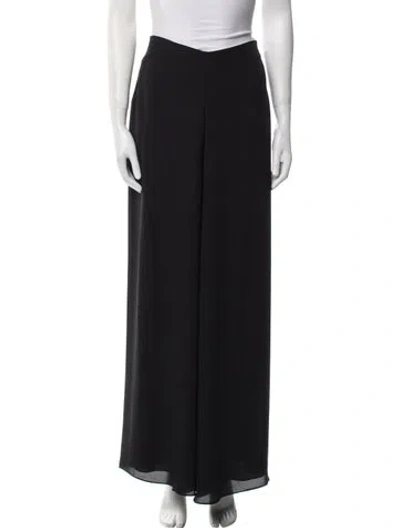 Pre-owned Alexis Wide Leg Pants In Black