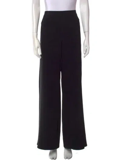 Pre-owned Alexis Wide Leg Pants In Black