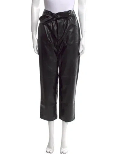 Pre-owned Alexis Wide Leg Pants In Black