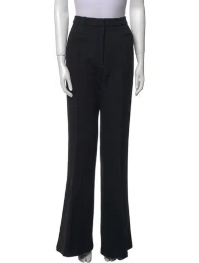 Pre-owned Alexis Wide Leg Pants In Black