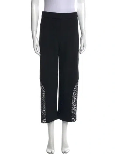 Pre-owned Alexis Wide Leg Pants In Black
