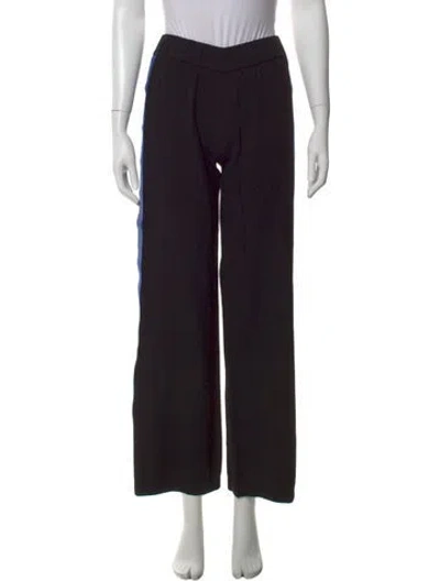 Pre-owned Alexis Wide Leg Pants In Black