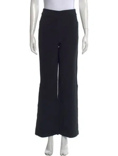 Pre-owned Alexis Wide Leg Pants In Black