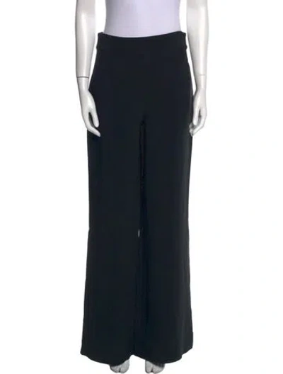 Pre-owned Alexis Wide Leg Pants In Black