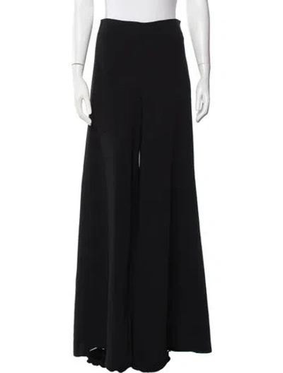 Pre-owned Alexis Wide Leg Pants In Black