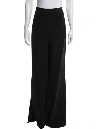 Pre-owned Alexis Wide Leg Pants In Black