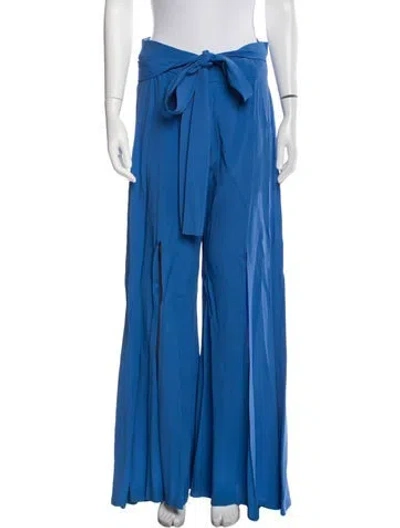 Pre-owned Alexis Wide Leg Pants In Blue